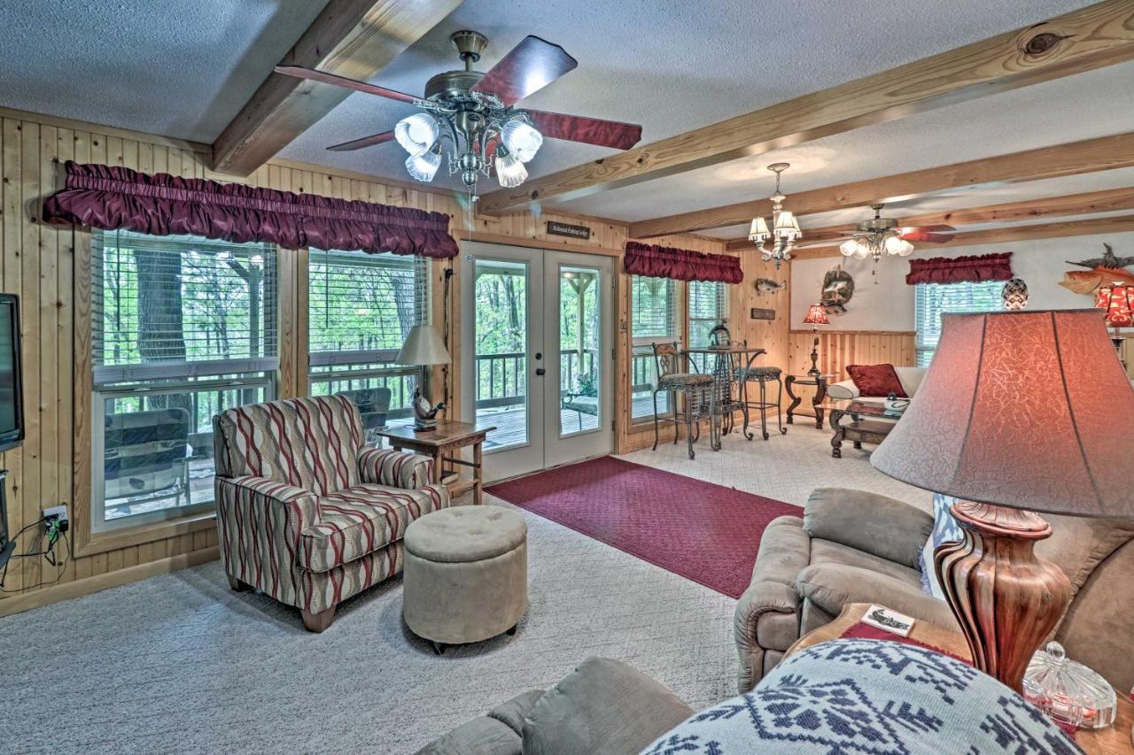 Secluded Edgemont Getaway With Huge Outdoor Deck! Villa Fairfield Bay Exterior foto